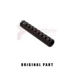 Black rubber grip sleeve, original part.