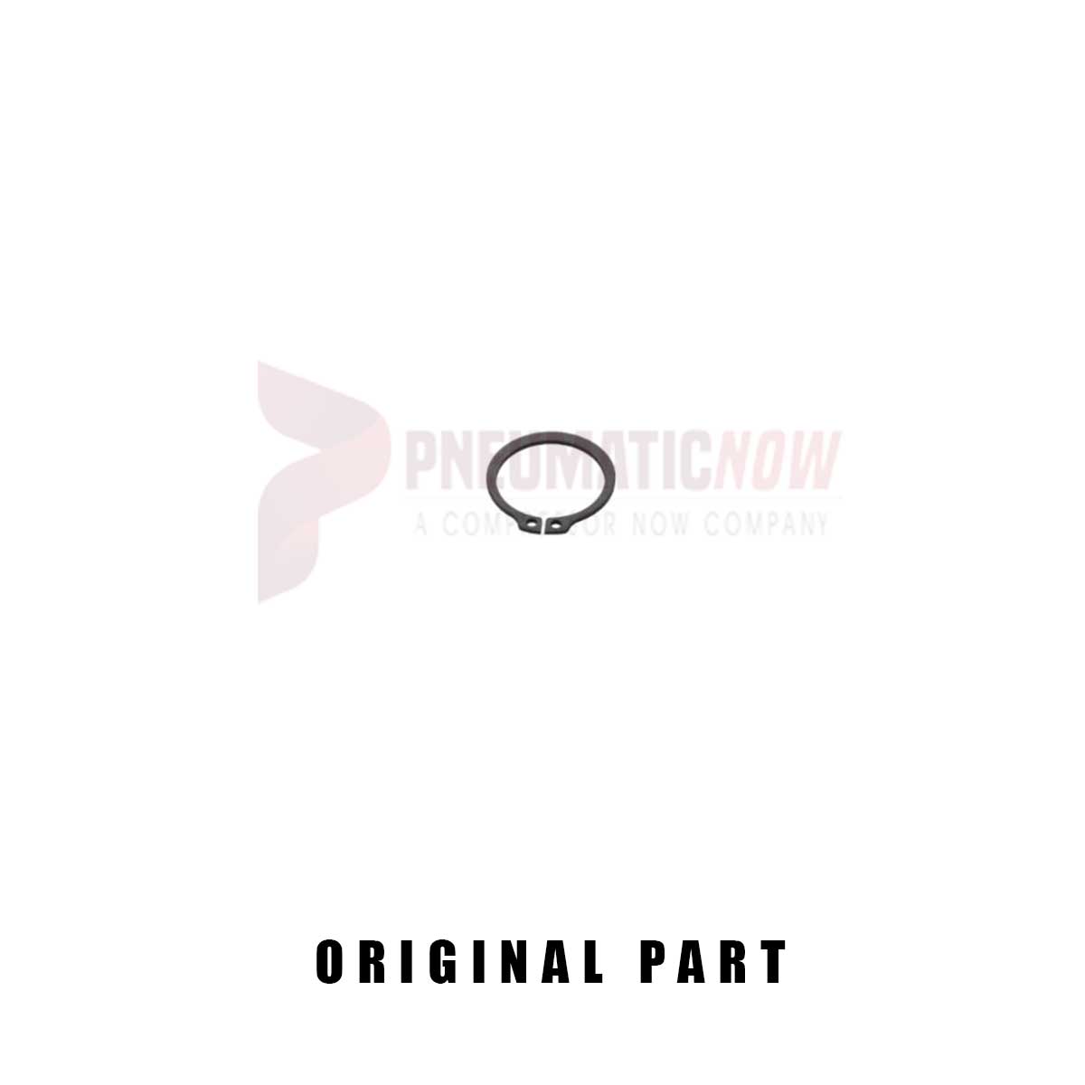 Black circular mechanical part on white background.