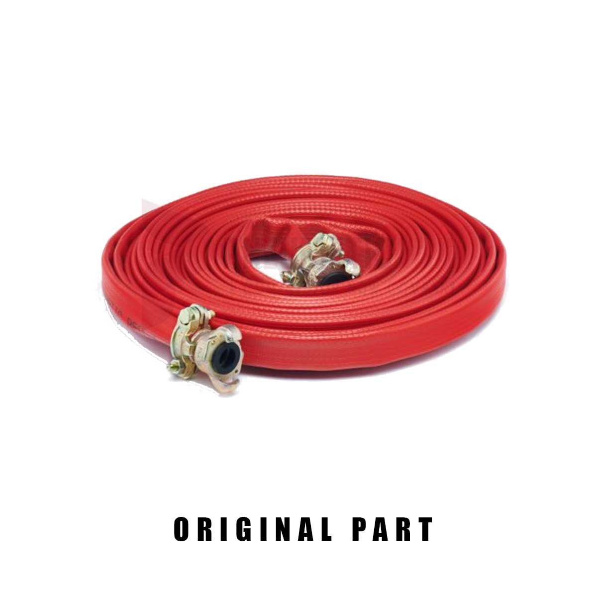 Red X hose couplings, original part.
