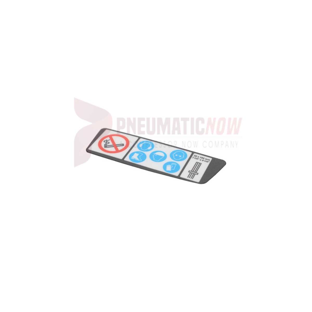 Warning Sign Tt/Pro 32X160 Part: 9234020864