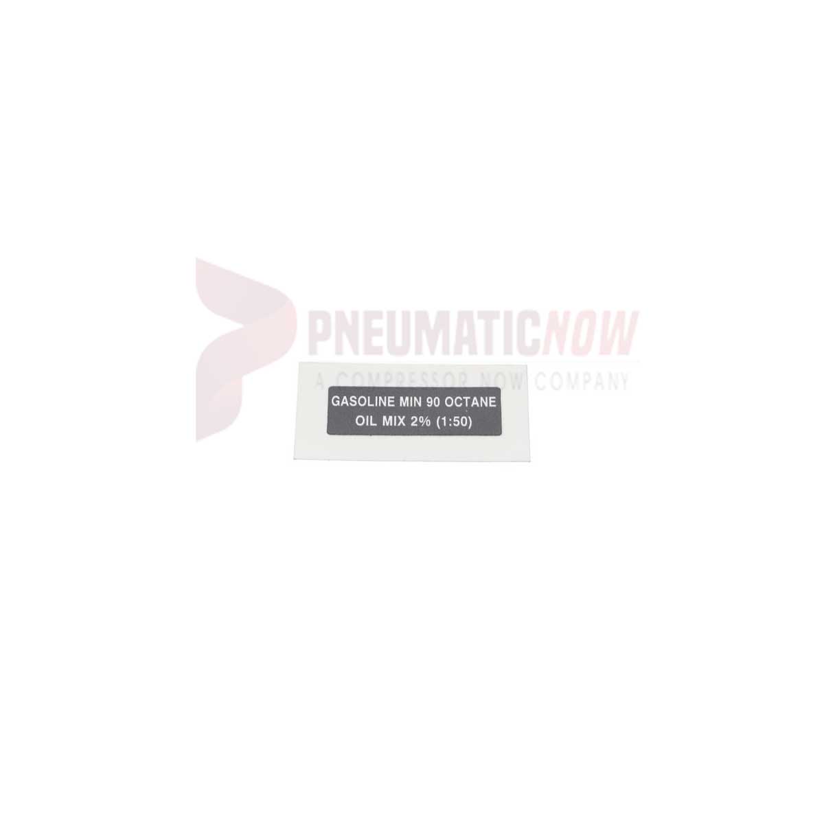 Oil Mix Label Part: 9234020869