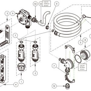 PIUSI COVER SPOUT SS Ø19 PART R19758000