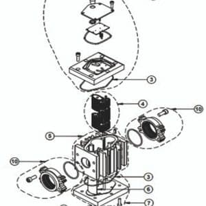 PIUSI TERMINAL BOX KIT (for Panther 56/72) PART R12746000