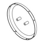 PIUSI RATCHET PLATE WHEEL HOSE REELS PART R16738000