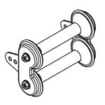 PIUSI DRUM L=122mm  HOSEREEL UREA/SMALL PART R18197000