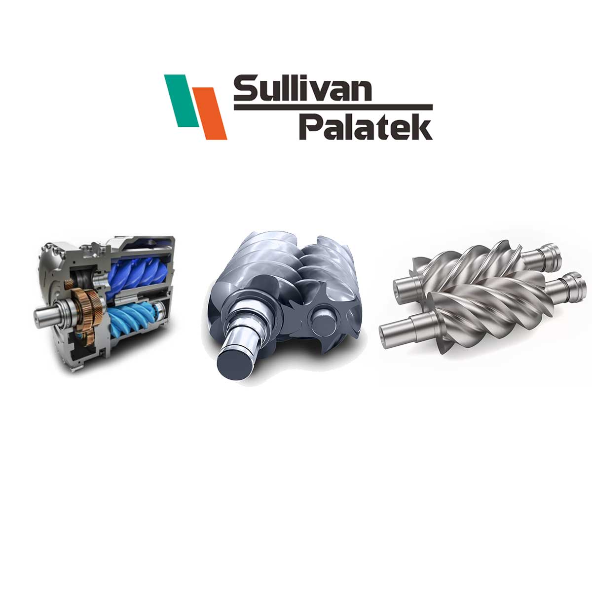 Sullivan/Palatek D1150 2S 20/12 Air End Rebuild