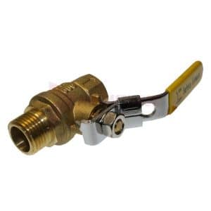 Texas Pneumatic Tools 1/2″ Safety Auto Exhaust Ball Valve (M X F) With Locking Handle (Ohsa Approved) Part AMIS14-1