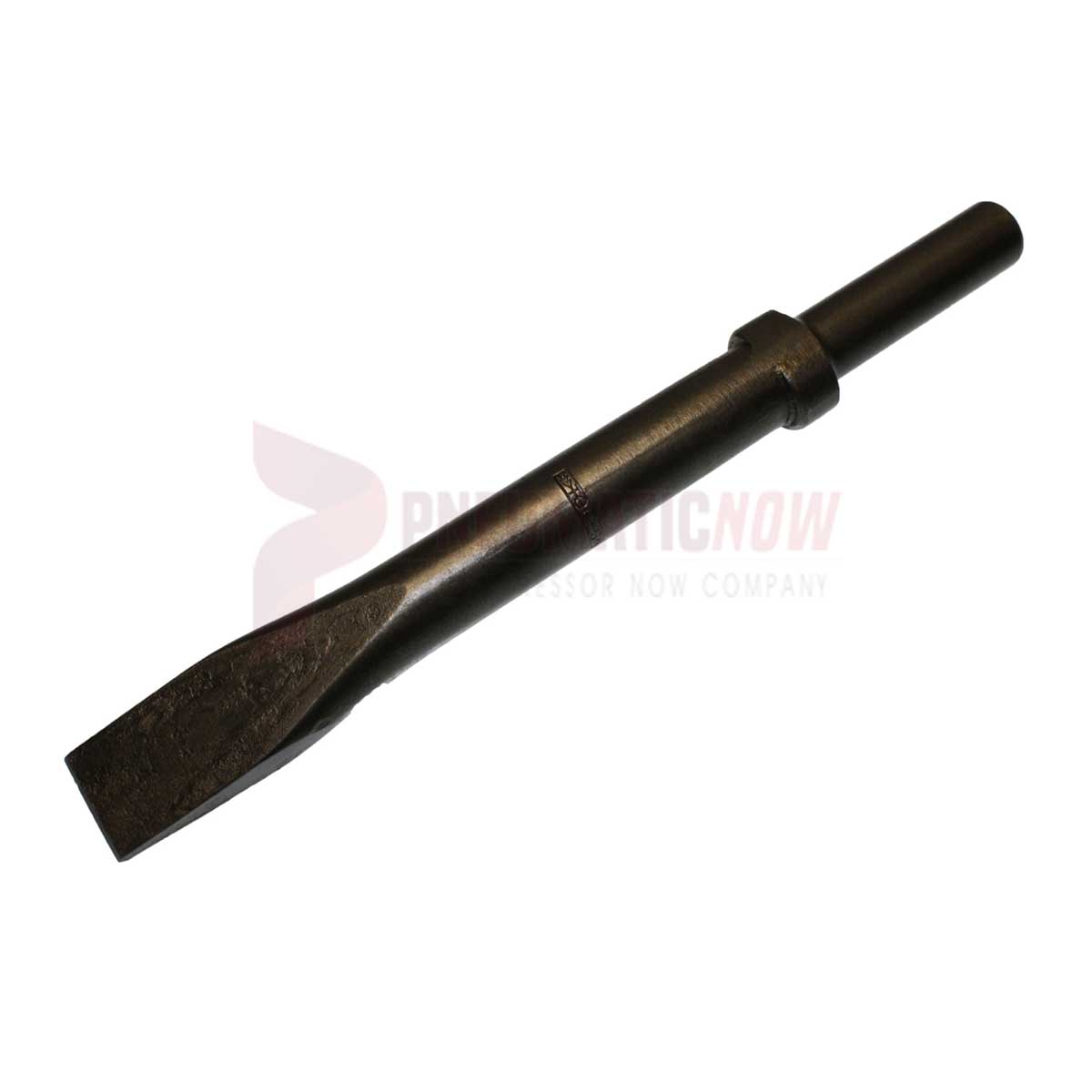 Chicago Pneumatic 9" Flat Chisel - Round Shank / Oval Collar Part P-092294