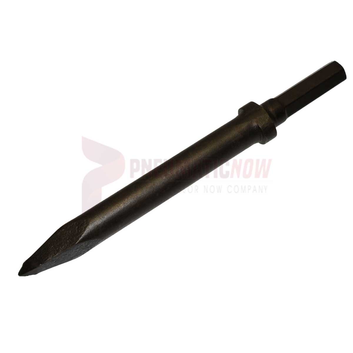 Chicago Pneumatic 9" Moil Point - Hex Shank / Oval Clr Part P-098851