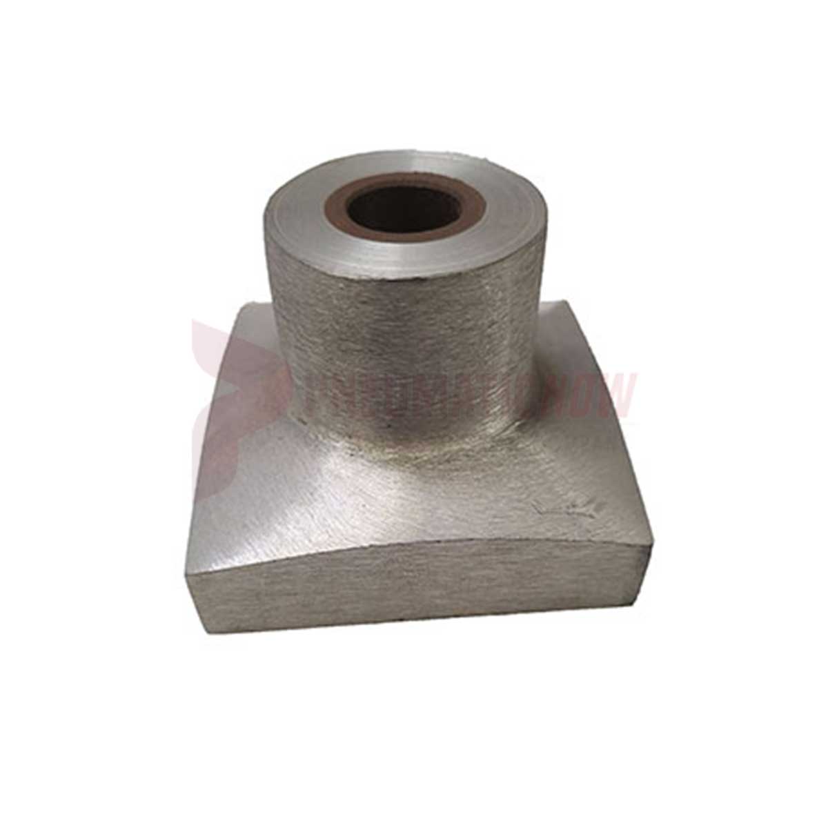 Texas Pneumatic Tools 2-5/8″ Square Aluminum Butt w/ Steel Insert Part TX-00211