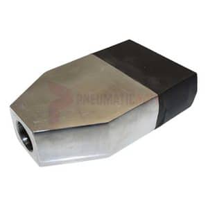 Texas Pneumatic Tools 1″ X 2-7/8″ Aluminum & Neoprene Pein Butt w/ Steel Insert Part TX-00220