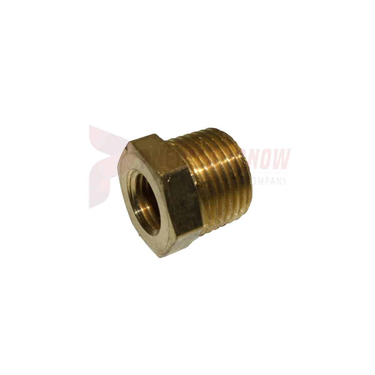 Texas Pneumatic Tools 1/2″ MPT X 1/4″ FPT Brass Hex Bushing Part TX-10031