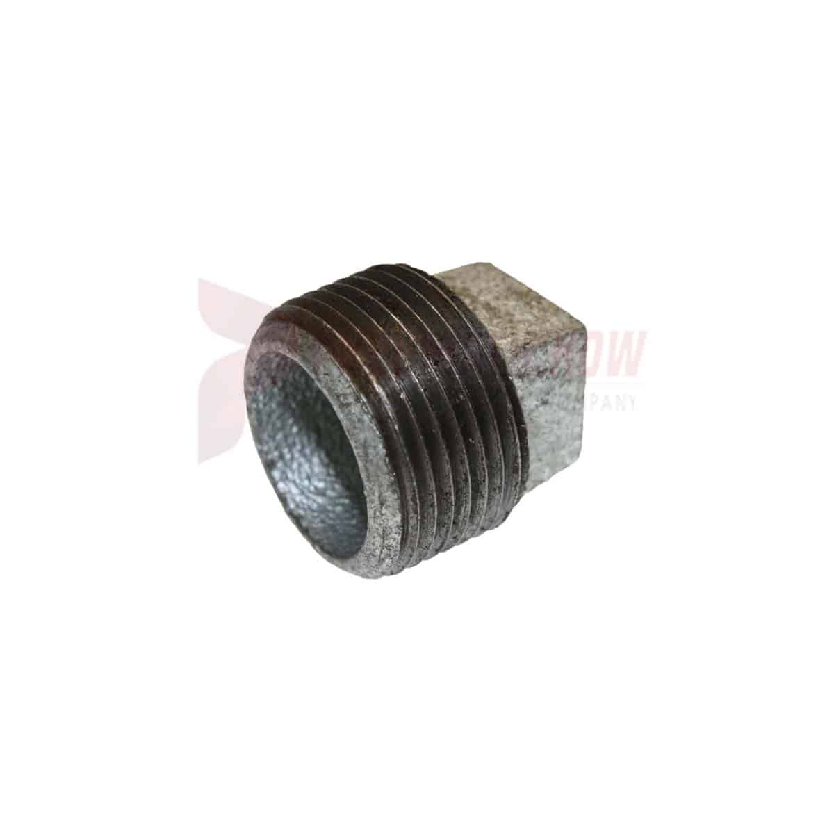 Texas Pneumatic Tools 1″ Square Head Plug (Galvanized) Part TX-10065