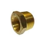 Texas Pneumatic Tools 3/4″ MPT X 3/8″ FPT Hex Bushing (Brass) Part TX-10075