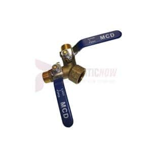 Texas Pneumatic Tools 3-Way Ball Valve (1″ FPT X 3/4″ MPT) Part TX-10092