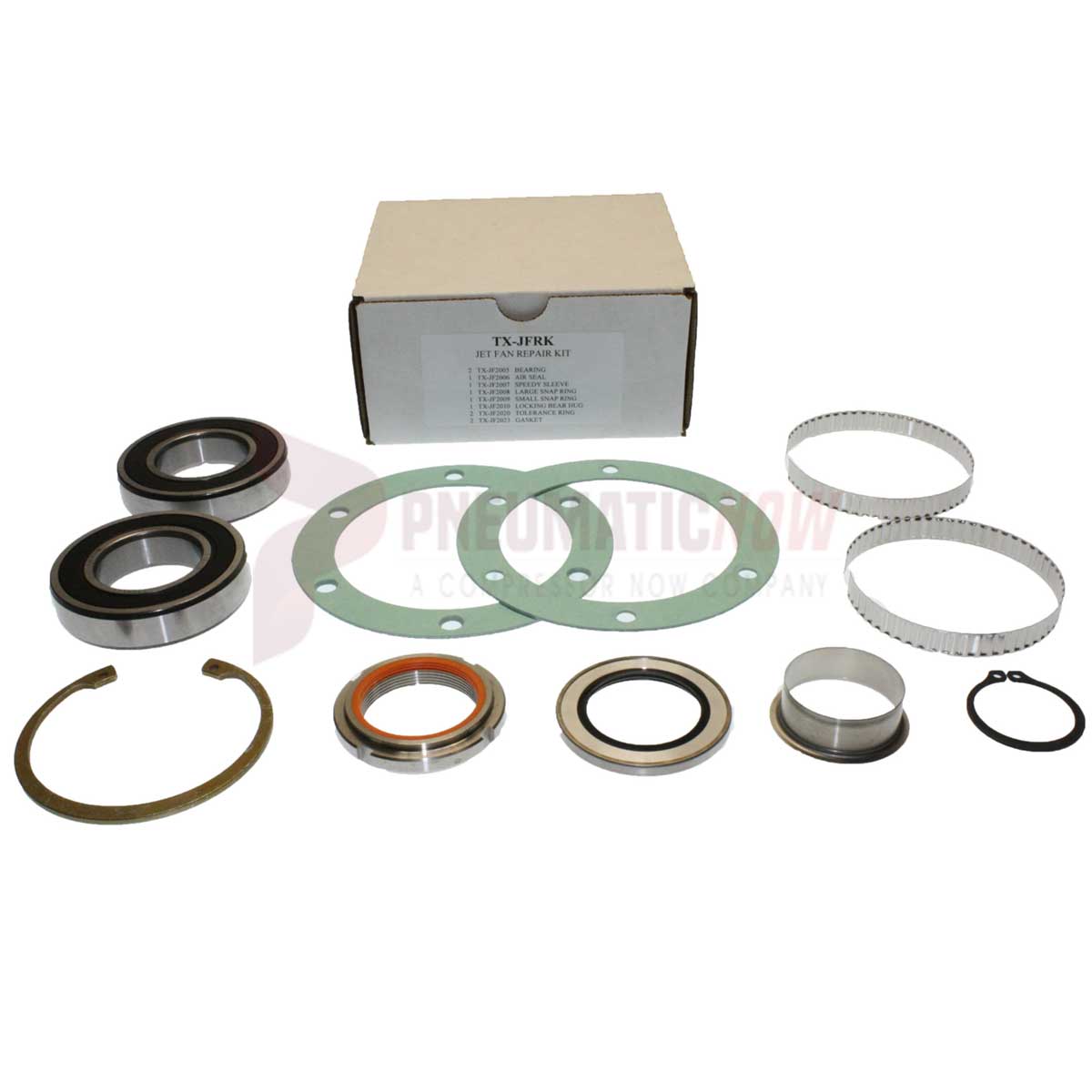 Texas Pneumatic Tools 20″ & 24″ Jet Fan Repair Kit Part TX-JFRK