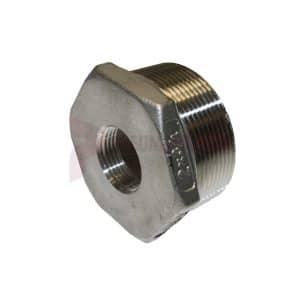 Texas Pneumatic Tools 2″ MPT X 3/4″ FPT Bushing – Stainless Part TX-MSS-19